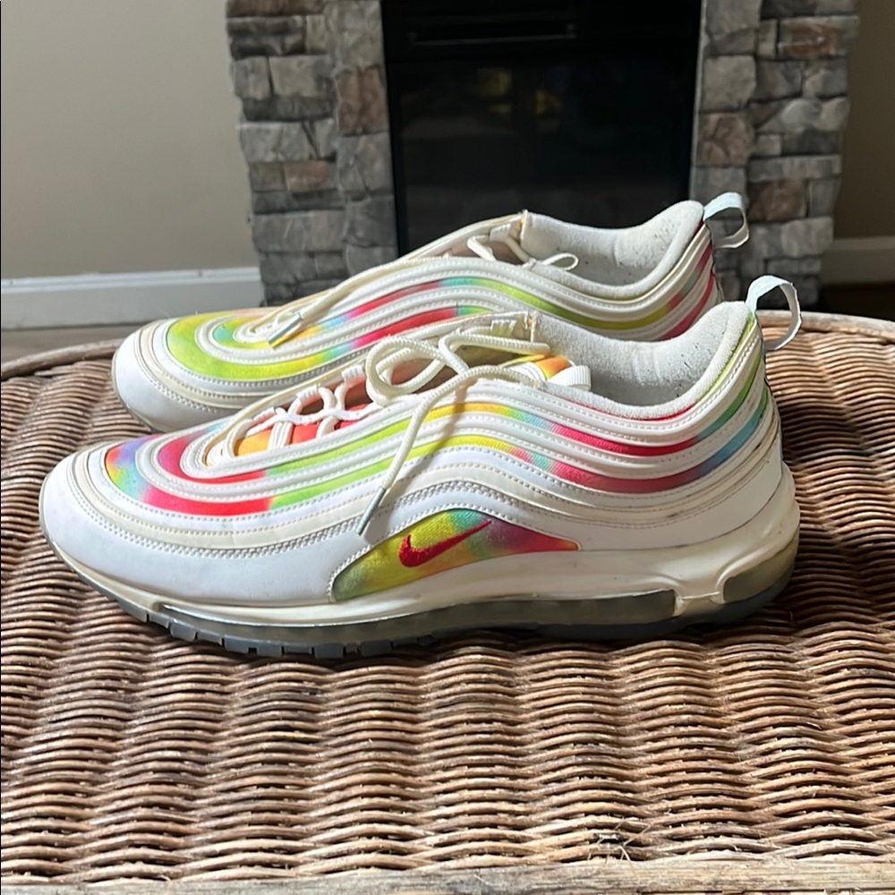 Nike mens size 13 Air Max 97 Multicolor Sneakers